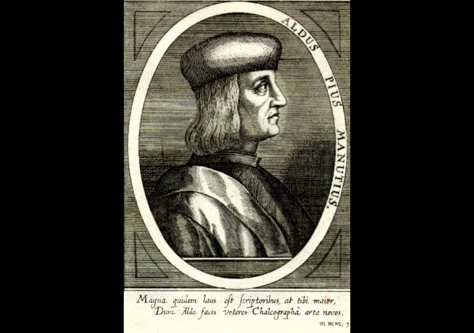 Portrait d'Alde Manuce